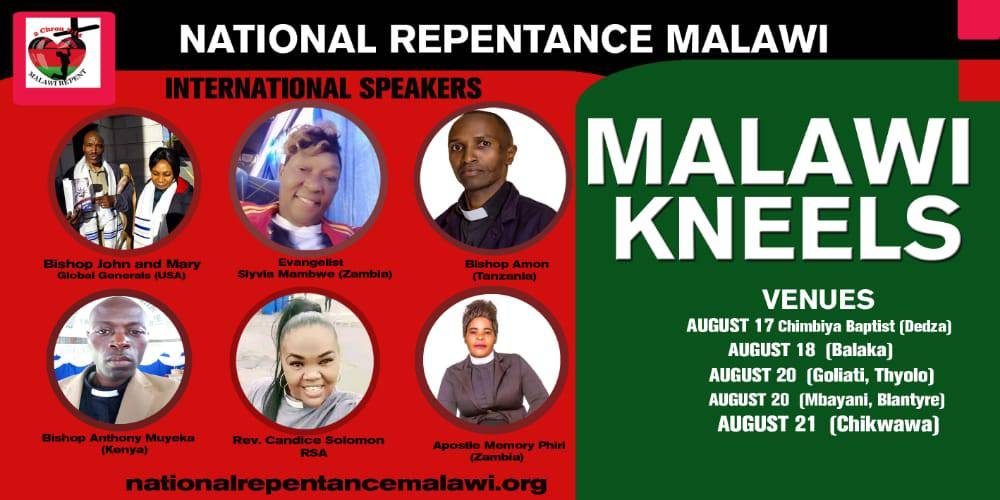 Malawi Kneels International Speakers